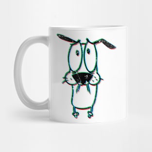 Courage the dog Mug